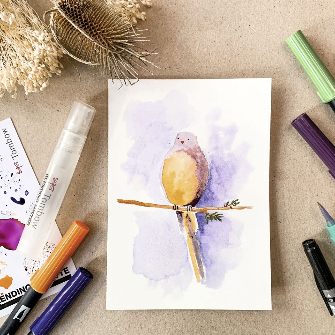 Tombow Watercolouring Set - Nature or Seaside - Nature - Tombow