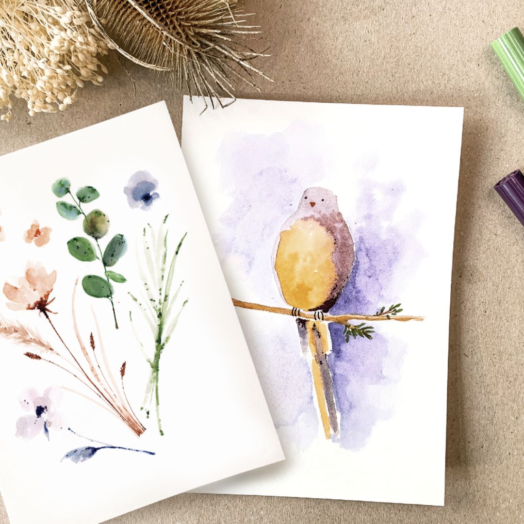 Tombow Watercolouring Set - Nature or Seaside - Nature - Tombow