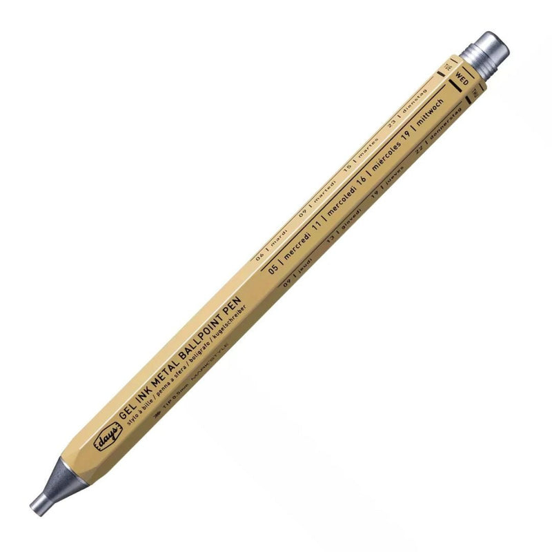 Tous Les Jours Days Metal Pen - Mark'Style Tokyo-Pens-Mark's Inc.-Kraft