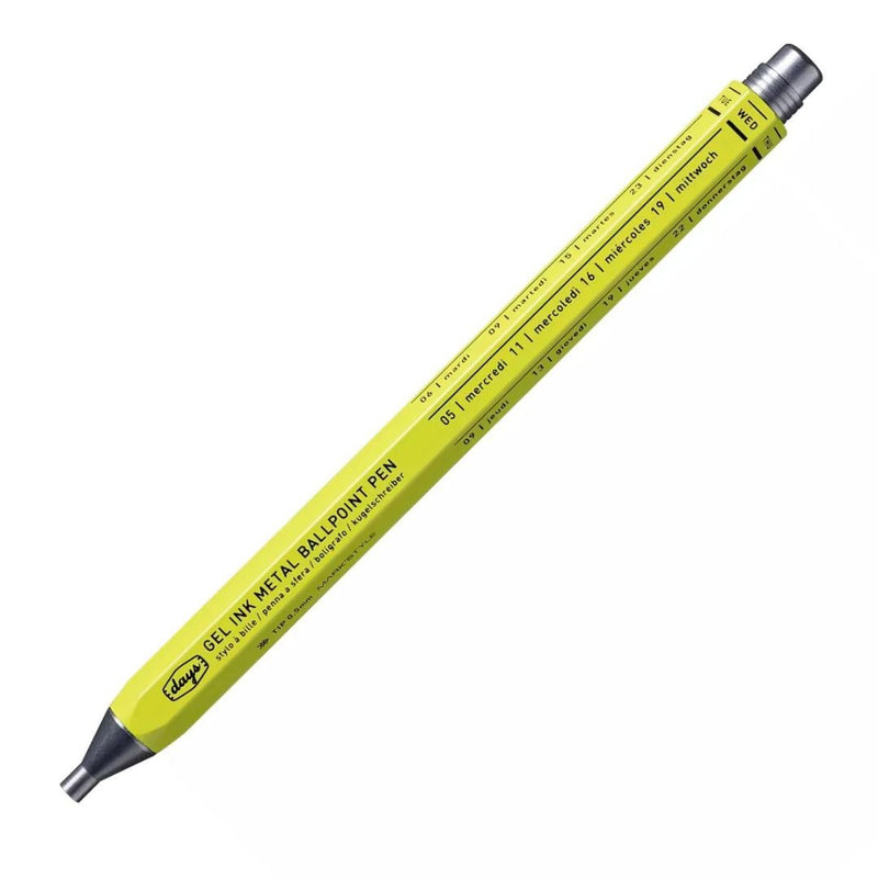 Tous Les Jours Days Metal Pen - Mark'Style Tokyo-Pens-Mark's Inc.-Neo Citron