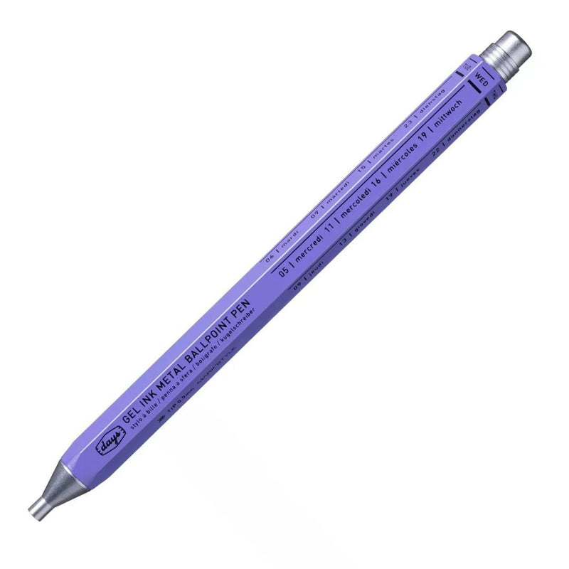 Tous Les Jours Days Metal Pen - Mark'Style Tokyo-Pens-Mark's Inc.-Purple