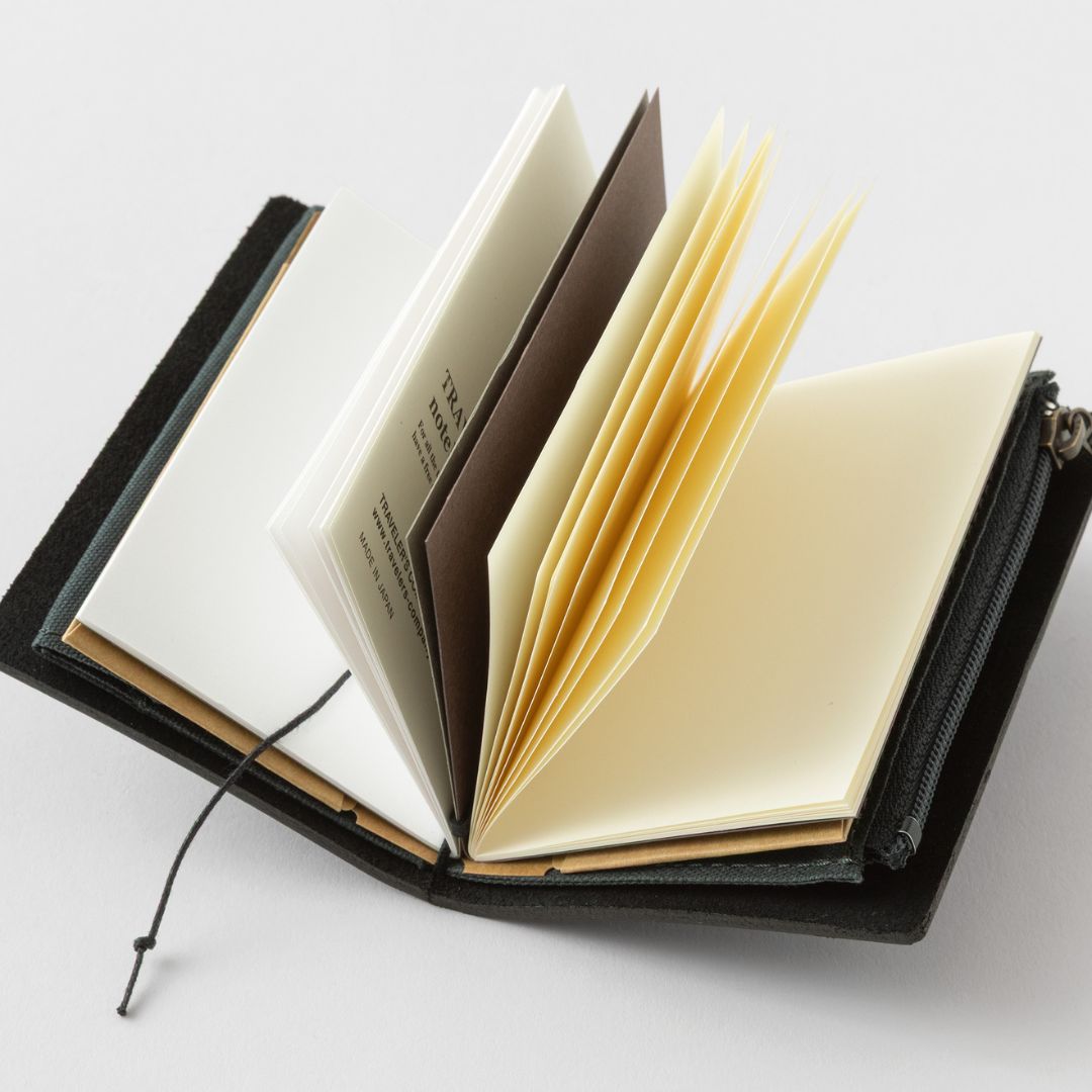 TRAVELER'S notebook 20th Anniversary Card Size Set Black - TRAVELER'S COMPANY