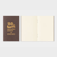 TRAVELER'S notebook 20th Anniversary Card Size Set Brown - TRAVELER'S COMPANY