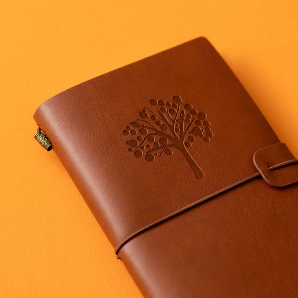 Traveller's Notebook Refillable Journal-Notebooks-Under the Rowan Trees-Teal
