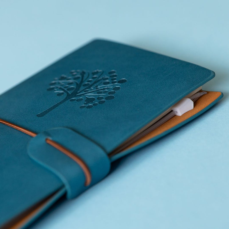 Traveller's Notebook Refillable Journal-Notebooks-Under the Rowan Trees-Teal