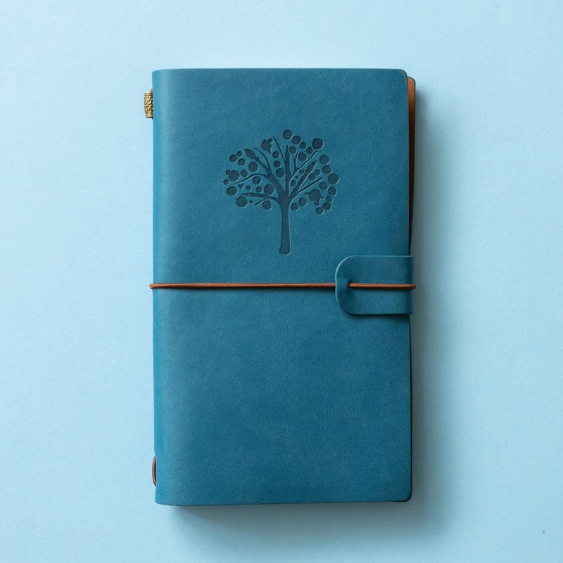 Traveller's Notebook Refillable Journal-Notebooks-Under the Rowan Trees-Teal