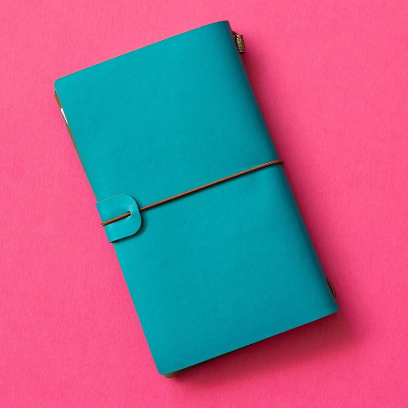 Traveller's Notebook Refillable Journal-Notebooks-Under the Rowan Trees-Teal