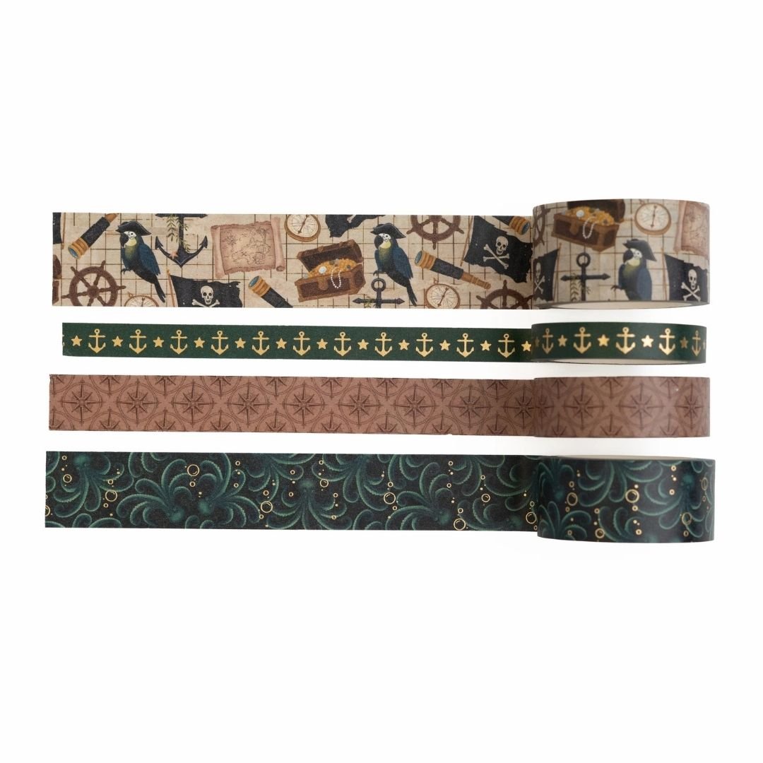 Treasure Map Washi Tape Set - Archer & Olive