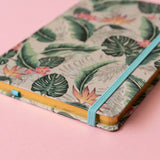 Tropical A5 Lined Notebook - Under the Rowan Trees - Under the Rowan Trees