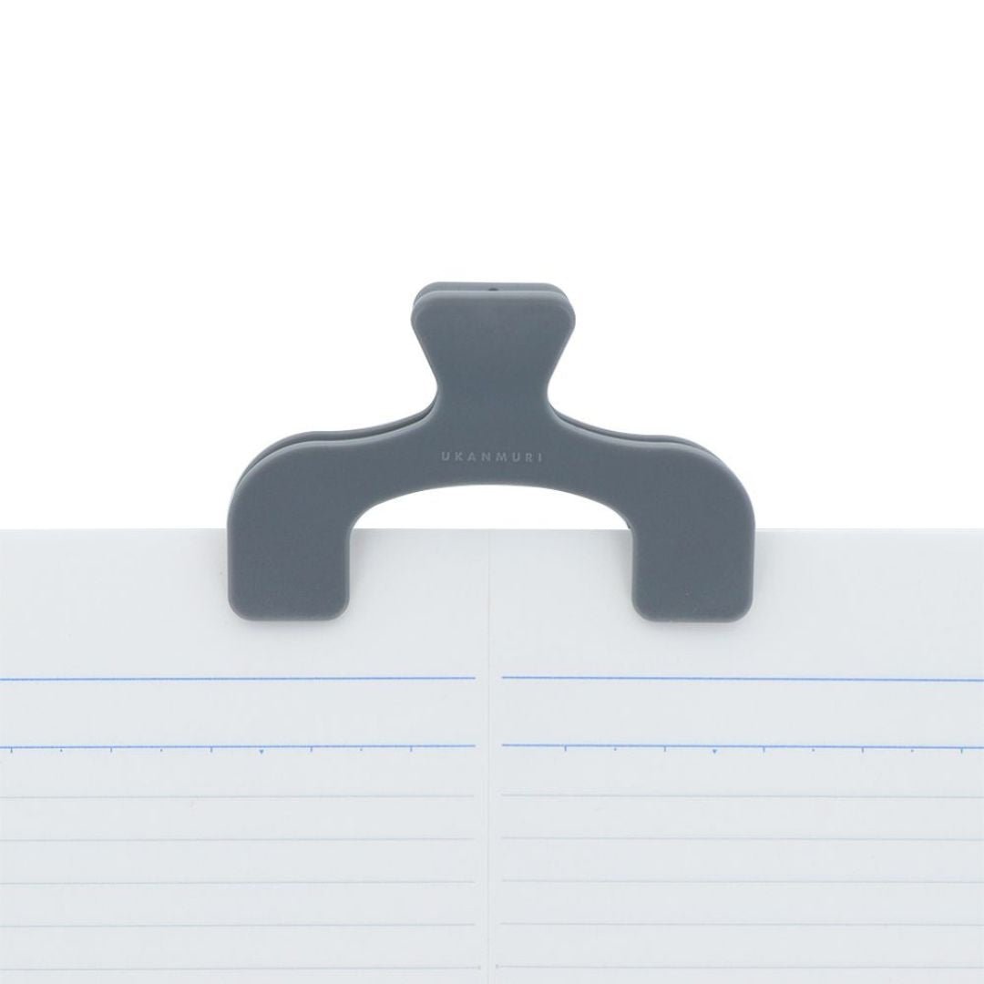 Ukanmuri Petit Binder Clip - Grey - Sun - Star