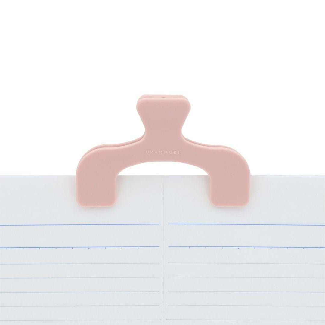 Ukanmuri Petit Binder Clip - Pink - Sun - Star