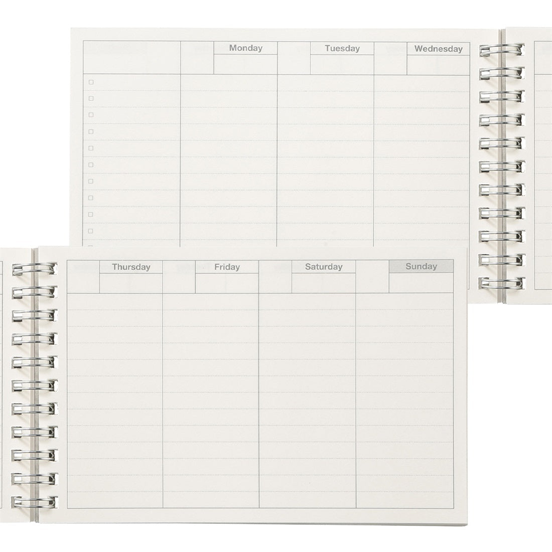 Undated Weekly Schedule - Mark's Tokyo - Black - Mark's Inc.