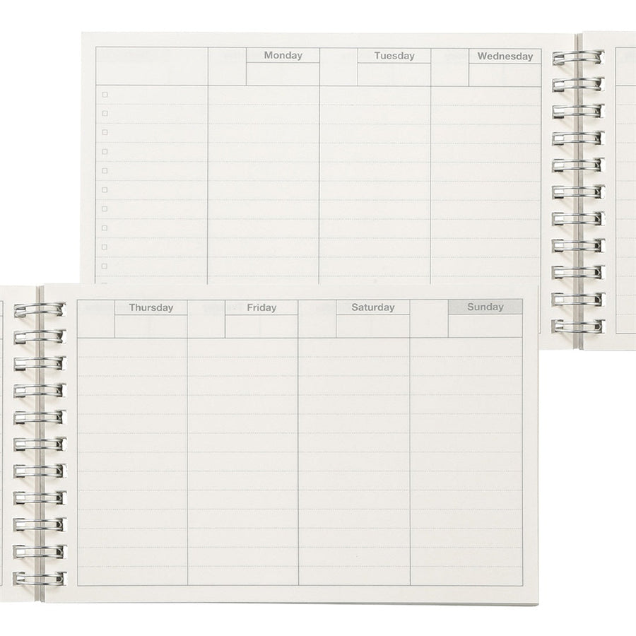 Undated Weekly Schedule - Mark's Tokyo - Black - Mark's Inc.