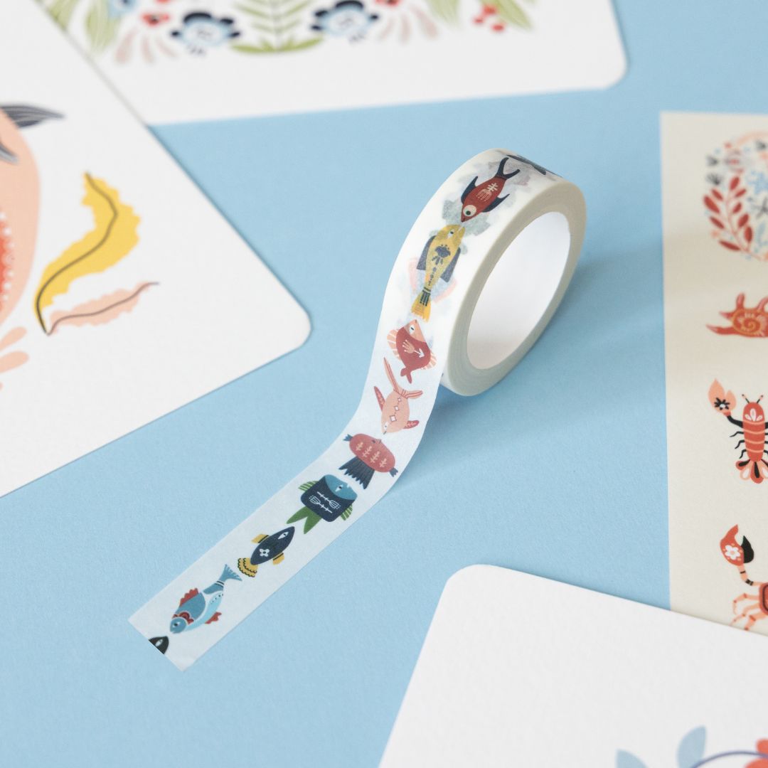 Underwater Folk Stationery Gift Box - Under the Rowan Trees