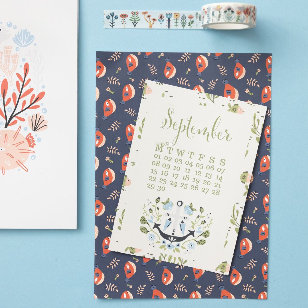 Underwater Folk Stationery Gift Box - Under the Rowan Trees