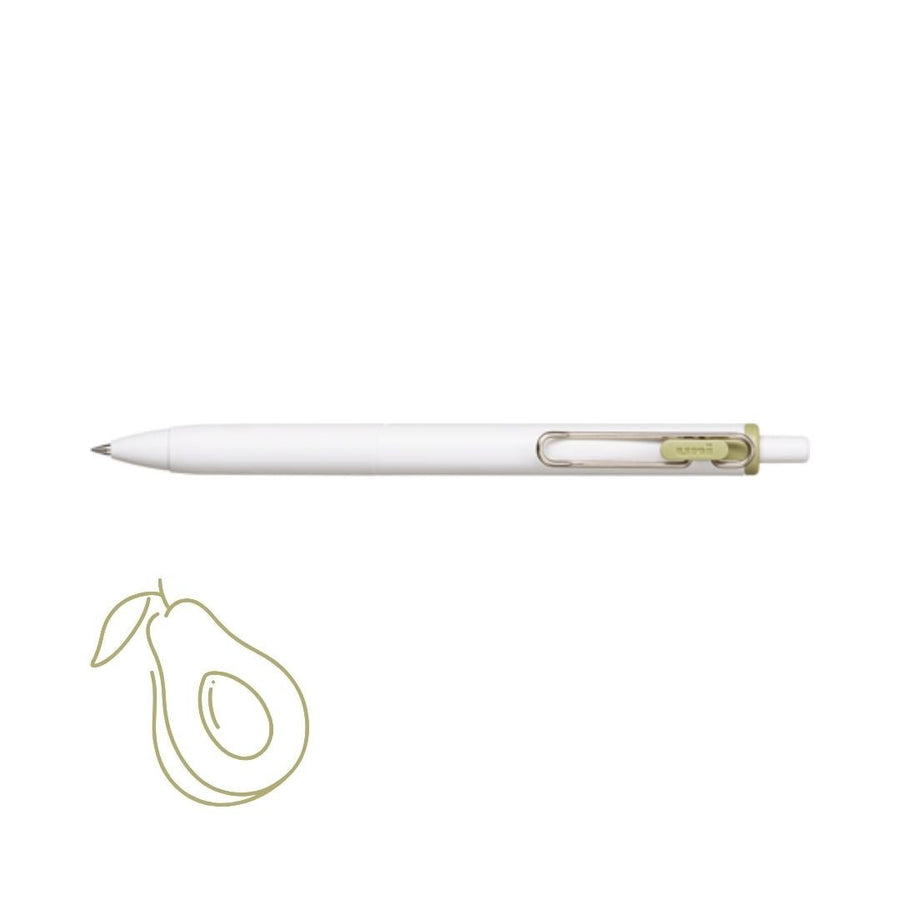 Uni-Ball One 0.38mm + 0.5mm Fika Colours - Avocado Green - uni-ball Mitsubishi
