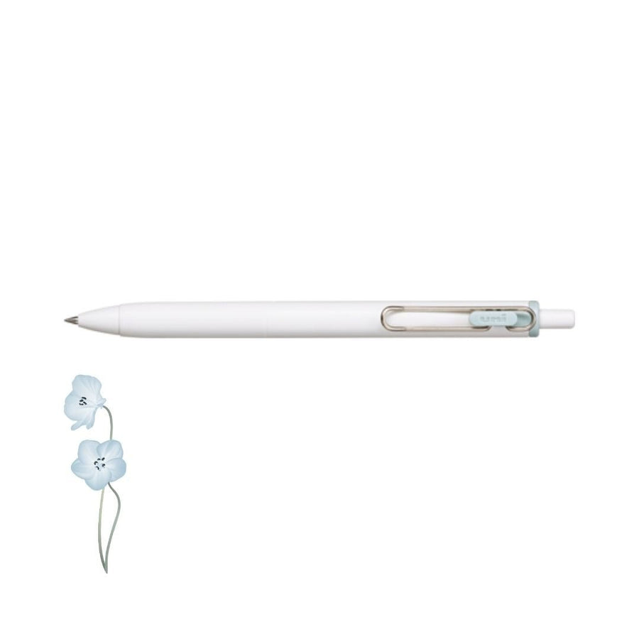Uni-Ball One 0.38mm + 0.5mm Fika Colours - Nemophila Blue - uni-ball Mitsubishi