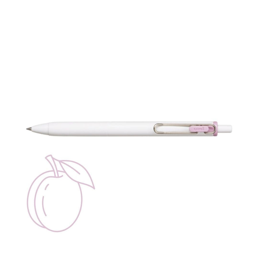 Uni-Ball One 0.38mm + 0.5mm Fika Colours - Plum Purple - uni-ball Mitsubishi