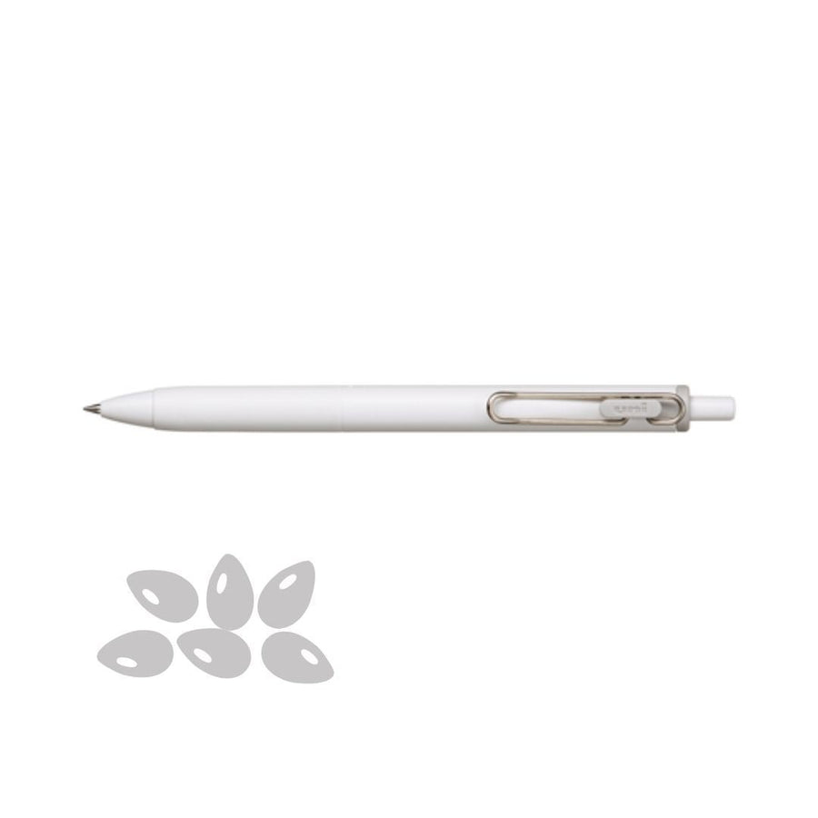Uni-Ball One 0.38mm + 0.5mm Fika Colours - Sesame Grey - uni-ball Mitsubishi