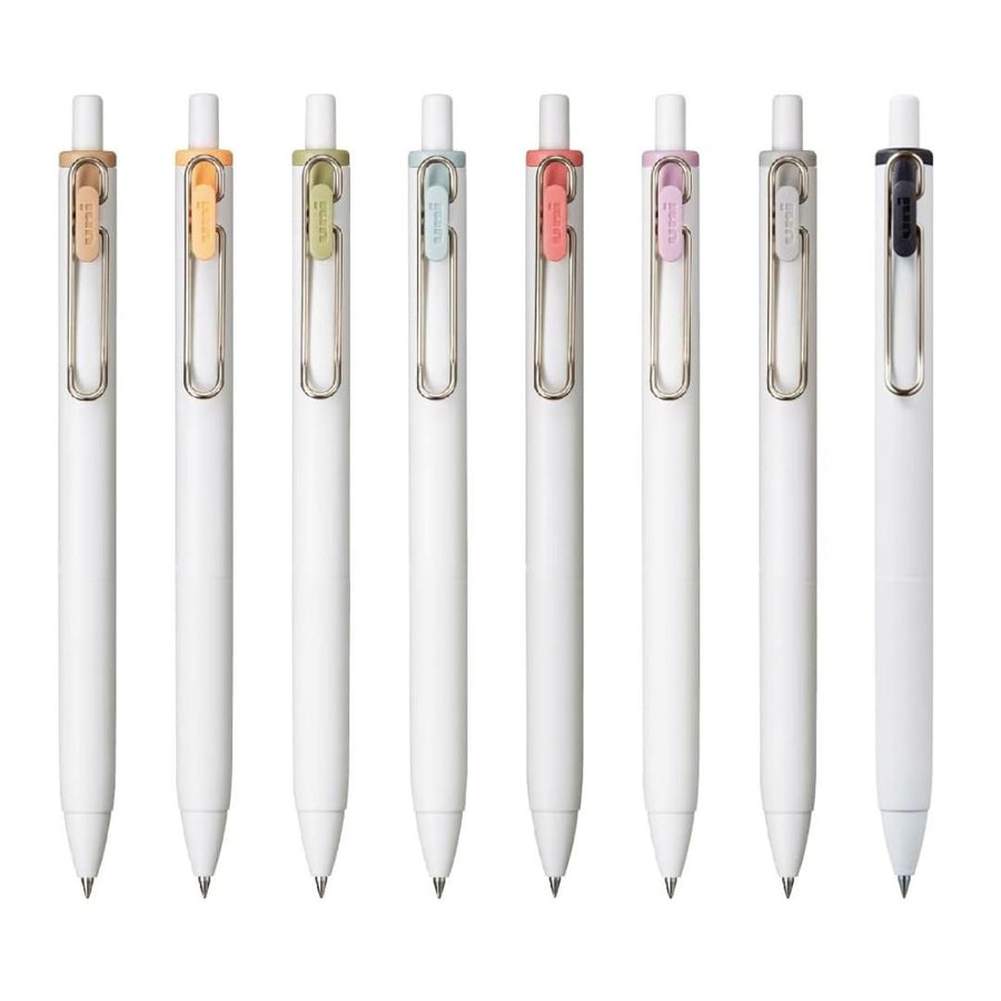 Uni-Ball One 0.38mm Fika 8 Colour Set - uni-ball Mitsubishi