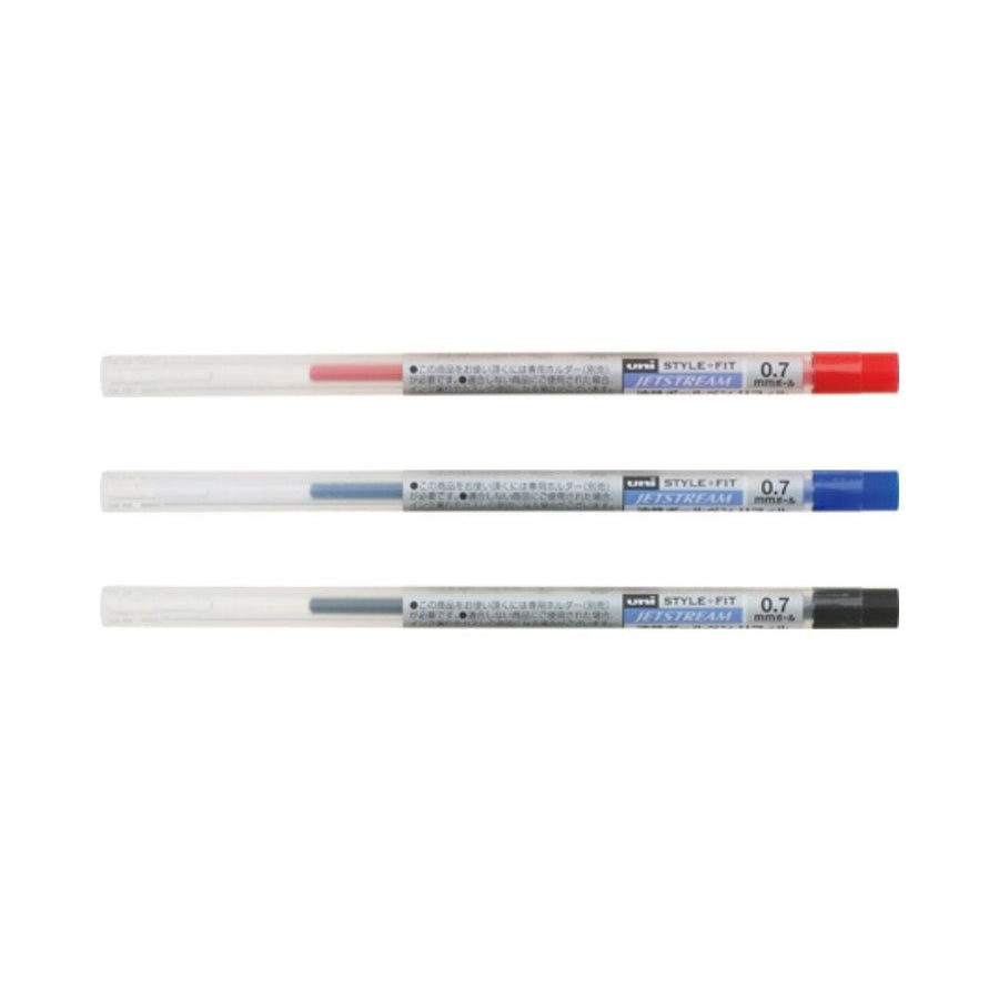 Uni-Ball Style Fit Jetstream Oil-Based Ink Refills - Red - uni-ball Mitsubishi