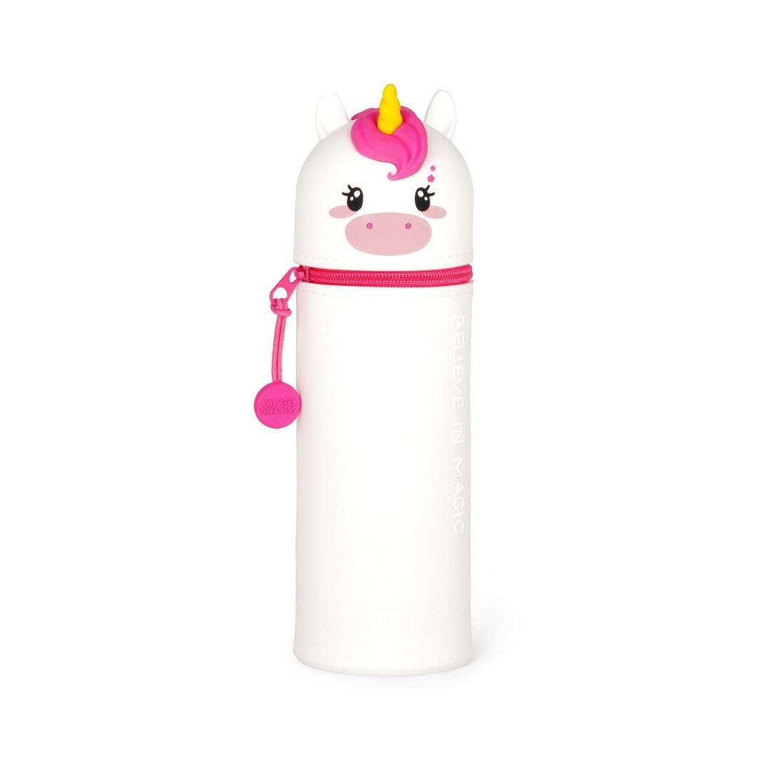 Unicorn 2 in 1 Silicone Pencil Case - Legami - Under the Rowan Trees