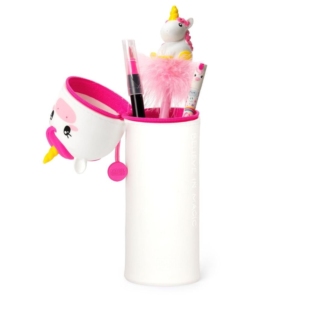 Unicorn 2 in 1 Silicone Pencil Case - Legami - Under the Rowan Trees