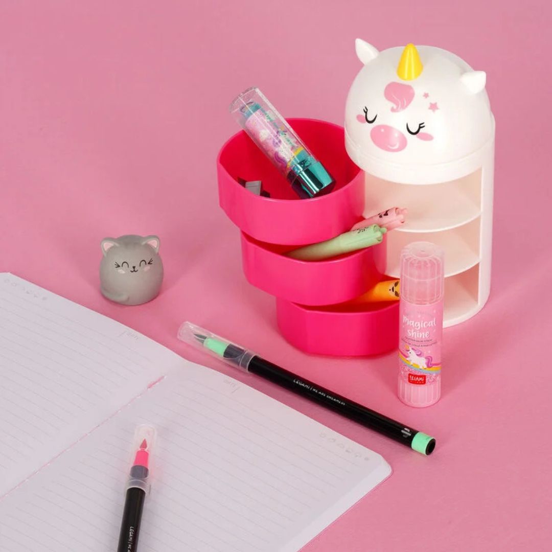 Unicorn Desk Organiser - Legami - Under the Rowan Trees