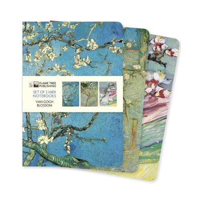 Van Gogh Blooms Midi Notebook Collection