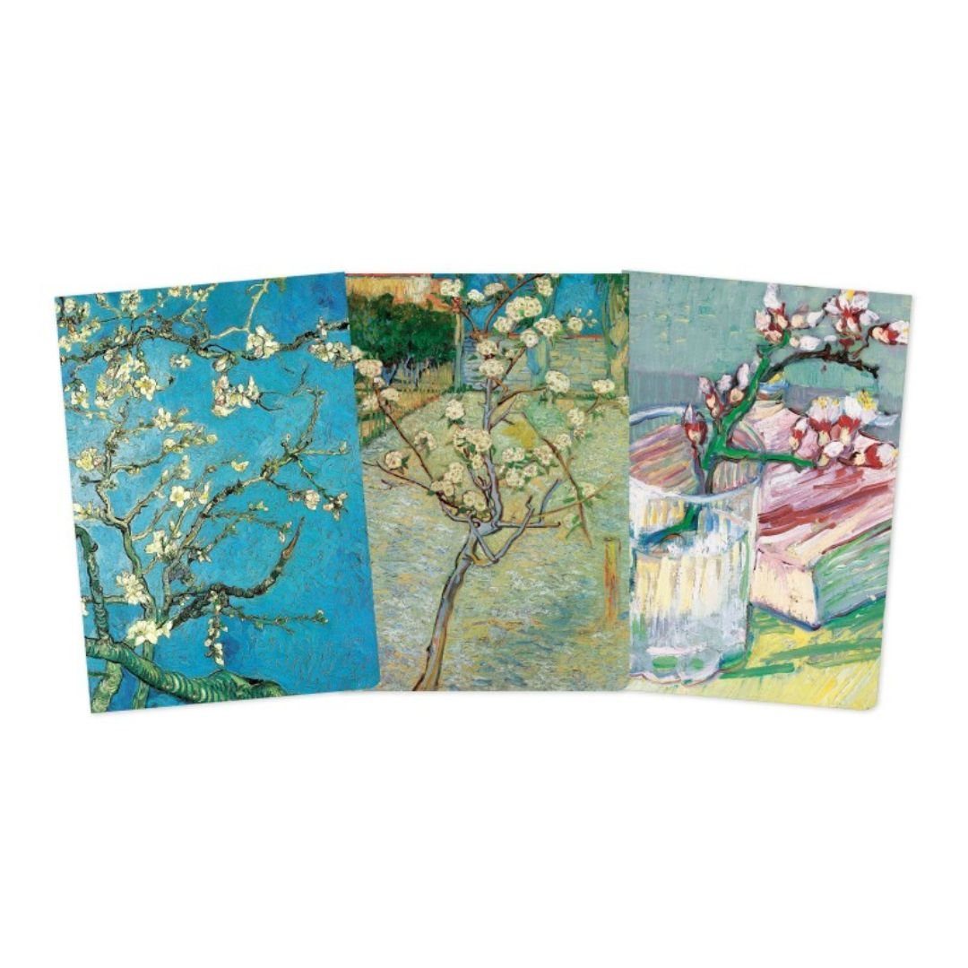 Van Gogh Blooms Midi Notebook Collection