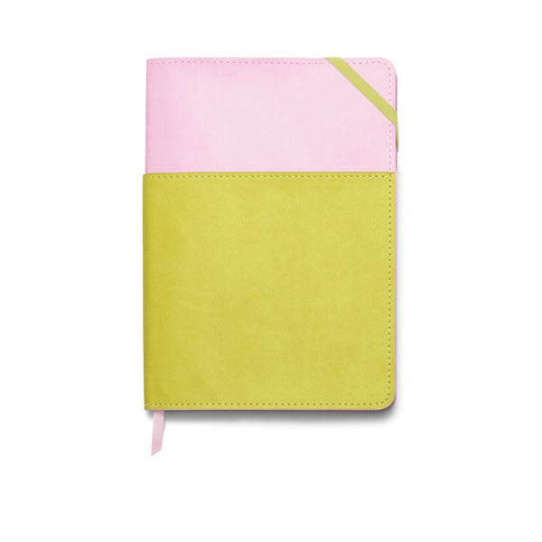 Vegan Leather Pocket Journal-Notebooks-Designworks Collective-Lilac & Matcha