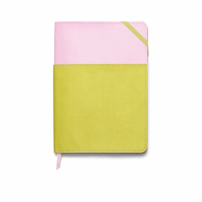 Vegan Leather Pocket Journal-Notebooks-Designworks Collective-Lilac & Matcha