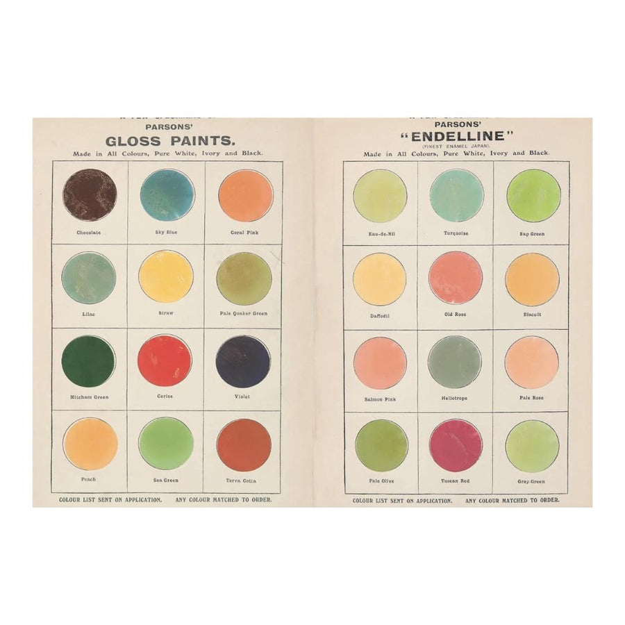 Vintage Colour Palettes - A Little Sticker Book - Skittledog