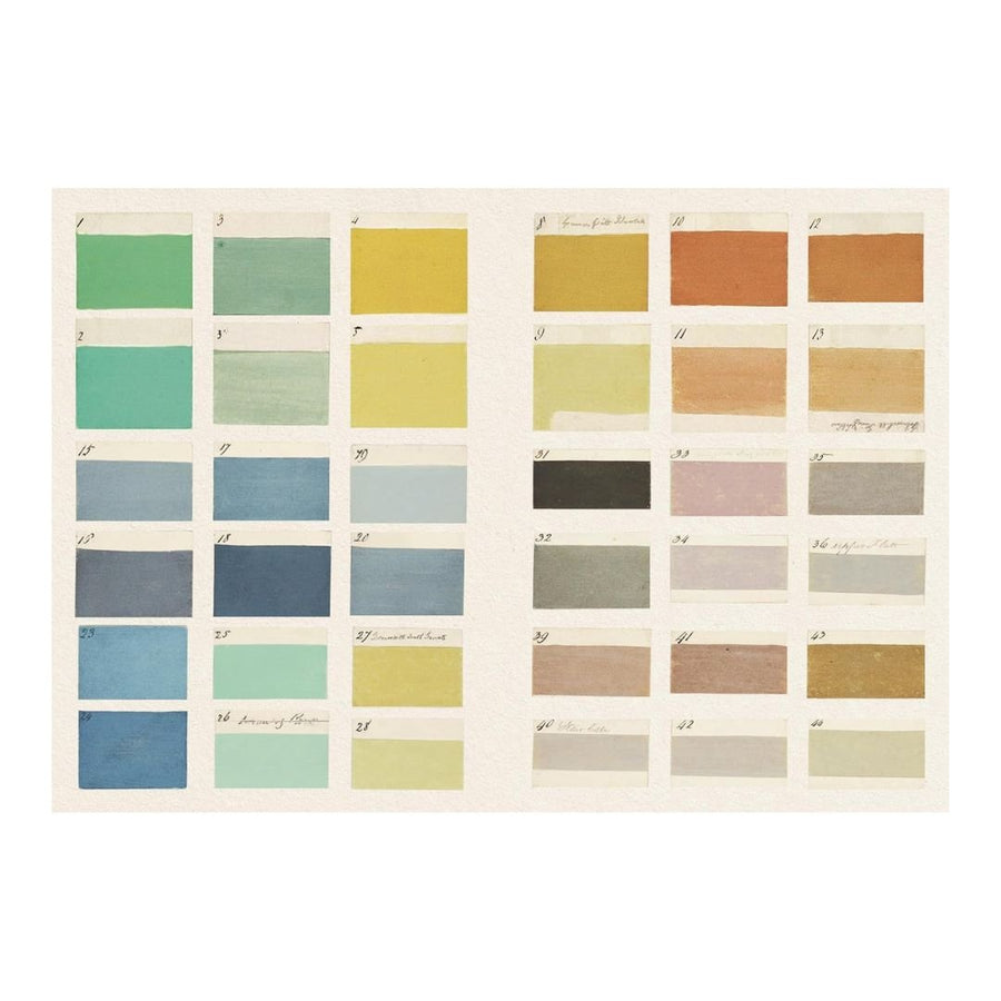 Vintage Colour Palettes - A Little Sticker Book - Skittledog