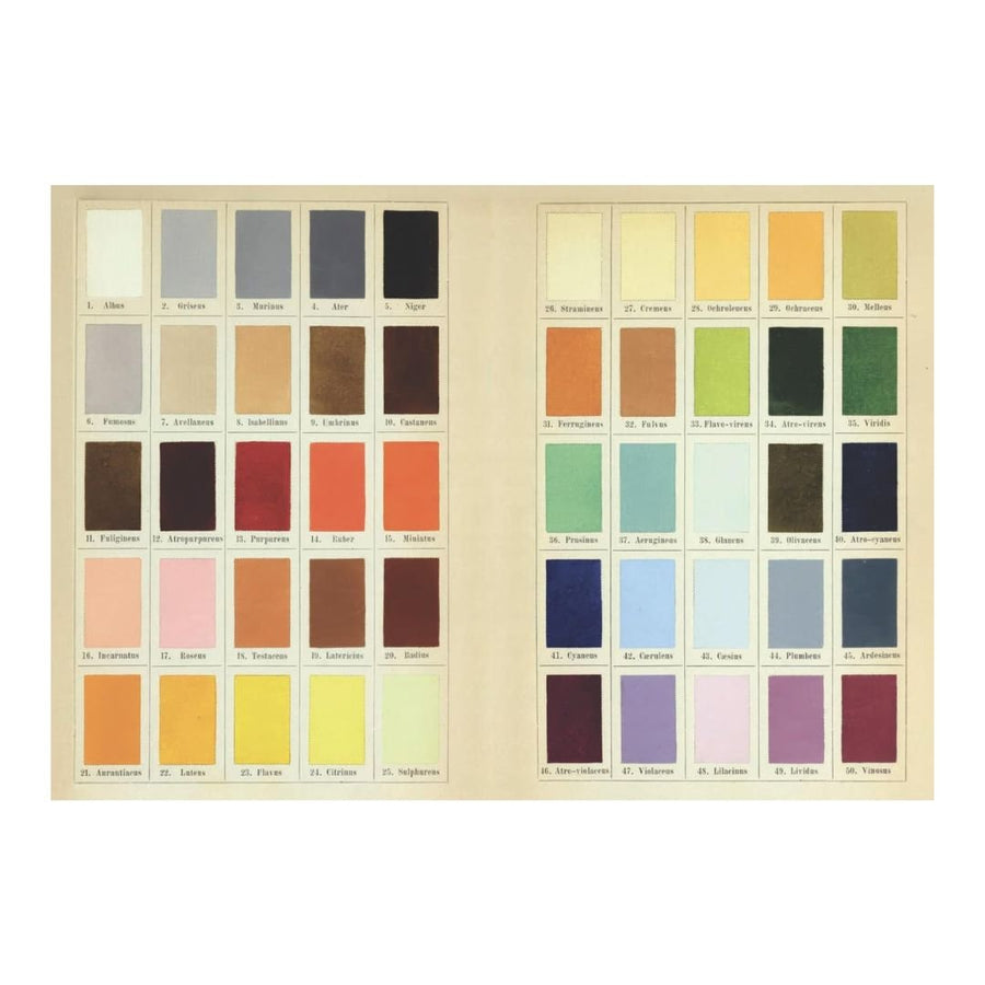 Vintage Colour Palettes - A Little Sticker Book - Skittledog