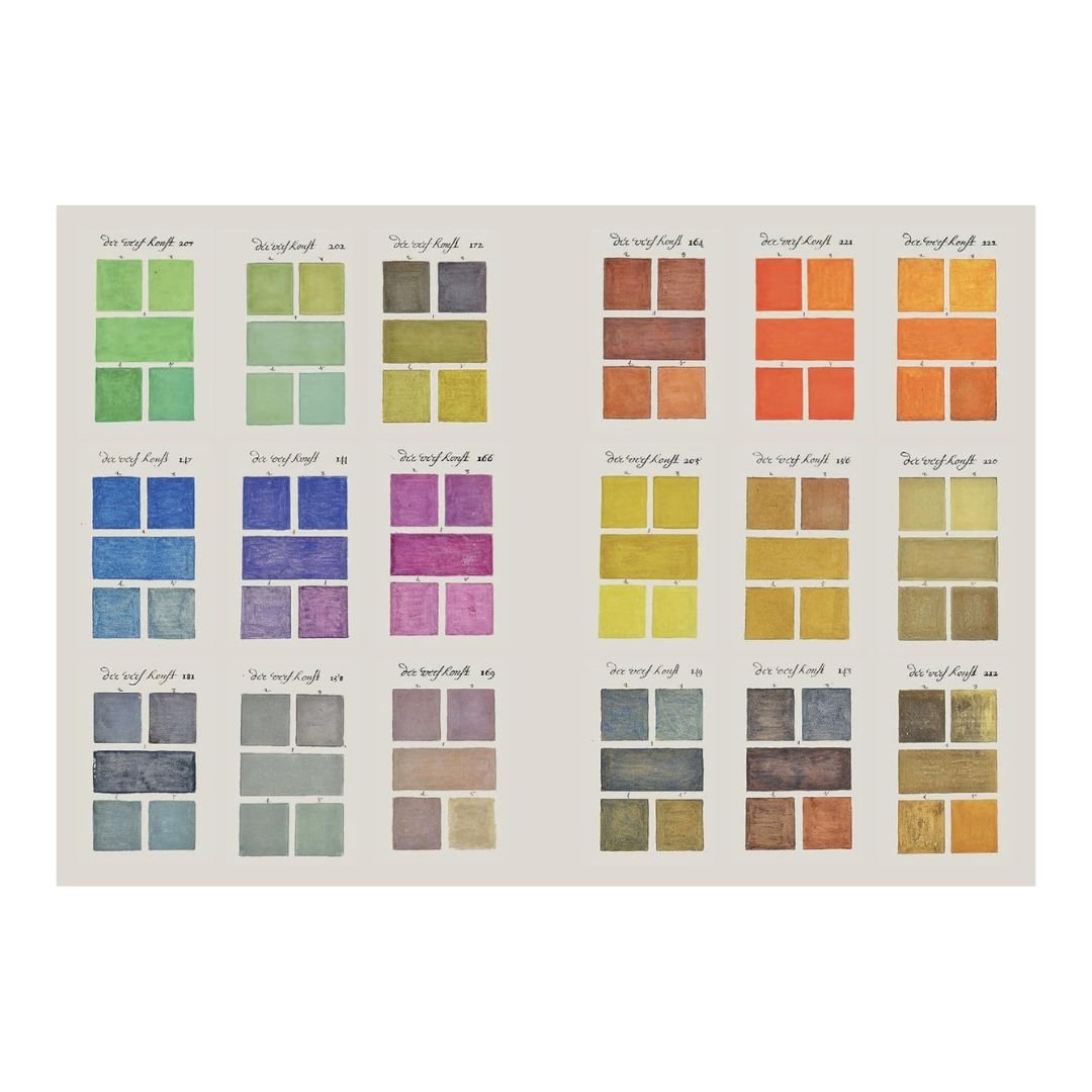 Vintage Colour Palettes - A Little Sticker Book - Skittledog