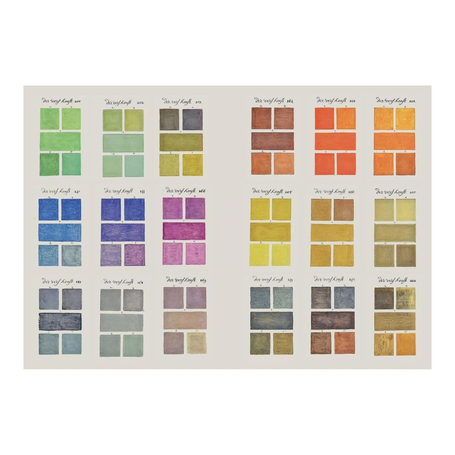 Vintage Colour Palettes - A Little Sticker Book - Skittledog