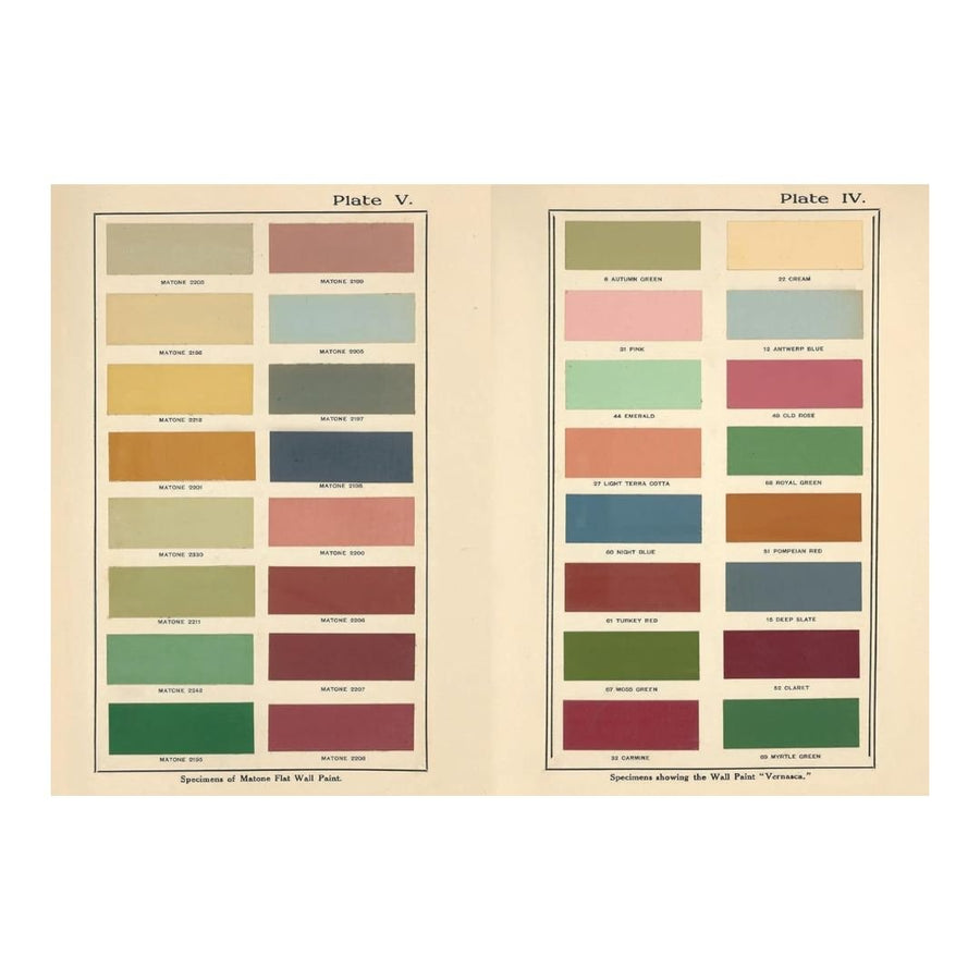 Vintage Colour Palettes - A Little Sticker Book - Skittledog