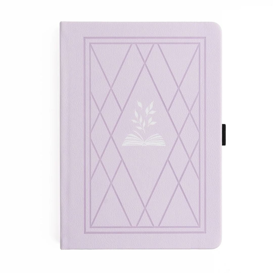 Vintage Library in Lilac Journal - A5 Dot Grid - Archer & Olive