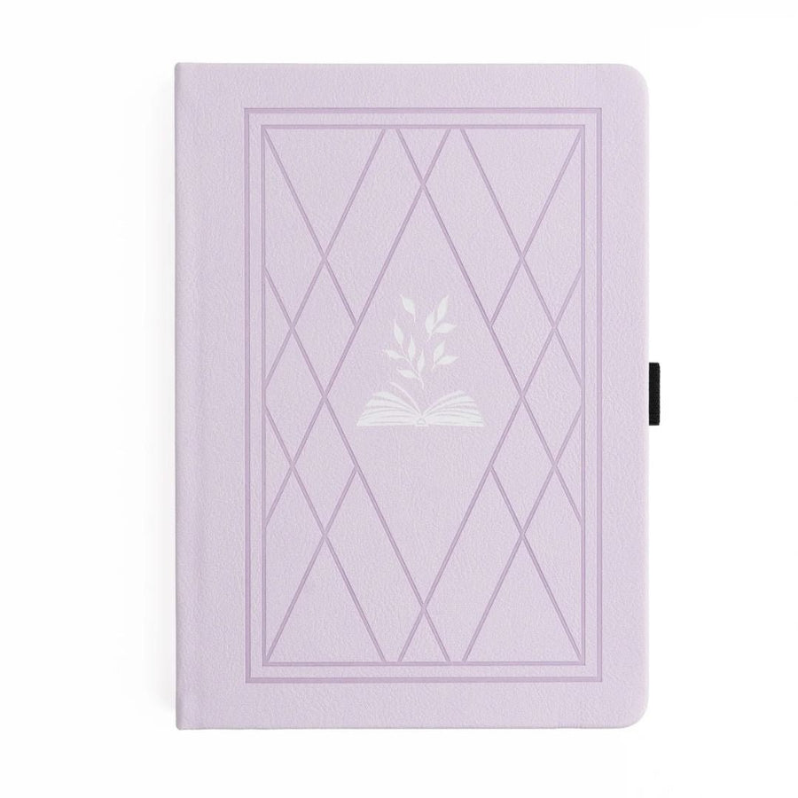 Vintage Library in Lilac Journal - A5 Dot Grid - Archer & Olive