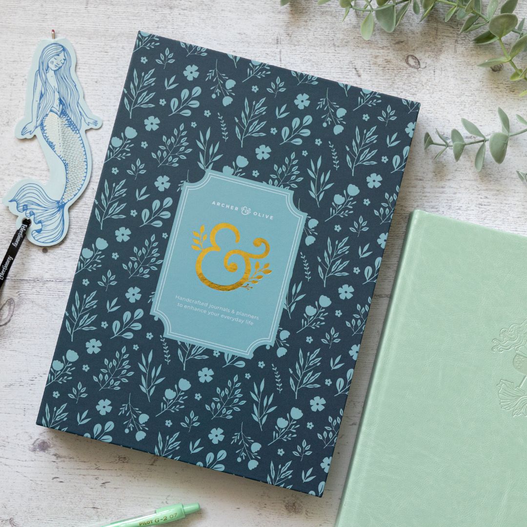 Vintage Mermaid B5 Dot Grid Journal - Archer & Olive - Under the Rowan Trees