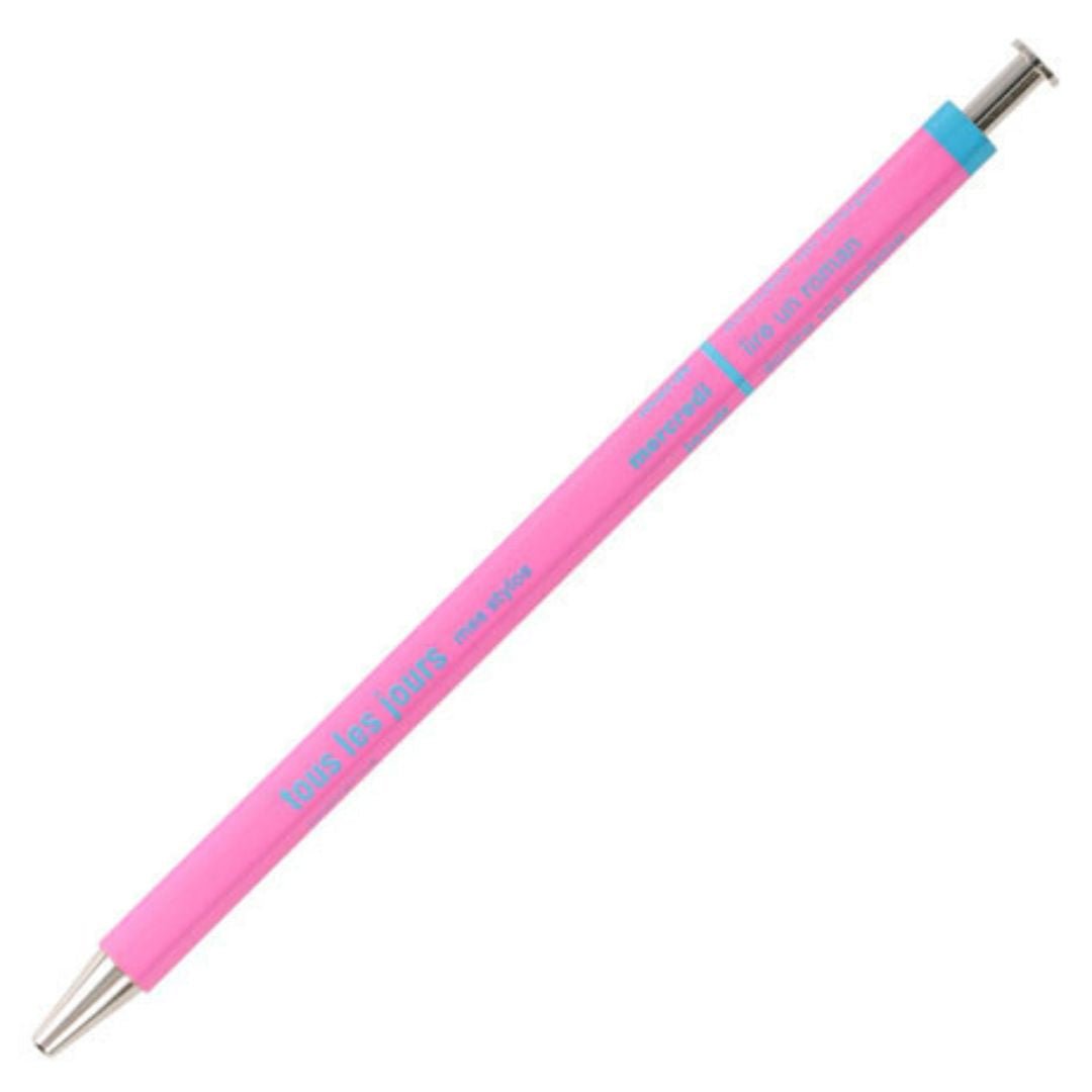 Vivid Pink Days Ballpoint Pen - Mark'Style - Mark's Inc. - Under the Rowan Trees