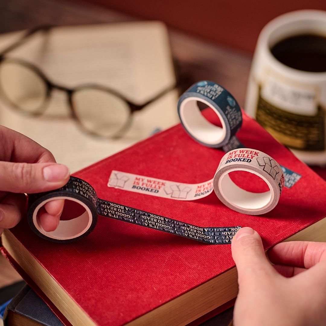 Washi Tape Set Pulteney Press Bookshop - Half Moon Bay
