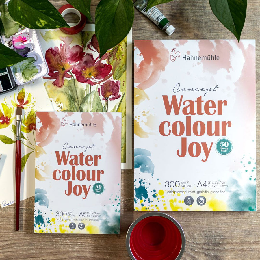 Watercolour Joy Pad - Hahnemüehle - A4 - Hahnemüehle