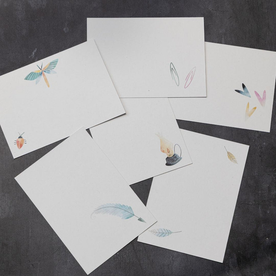 Watercolour Writer Rowan Berry Box - Under the Rowan Trees