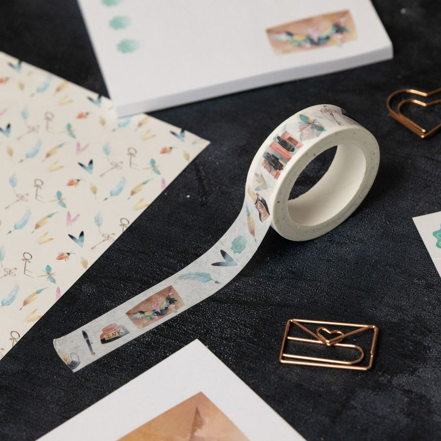 Watercolour Writer Rowan Berry Box - Under the Rowan Trees