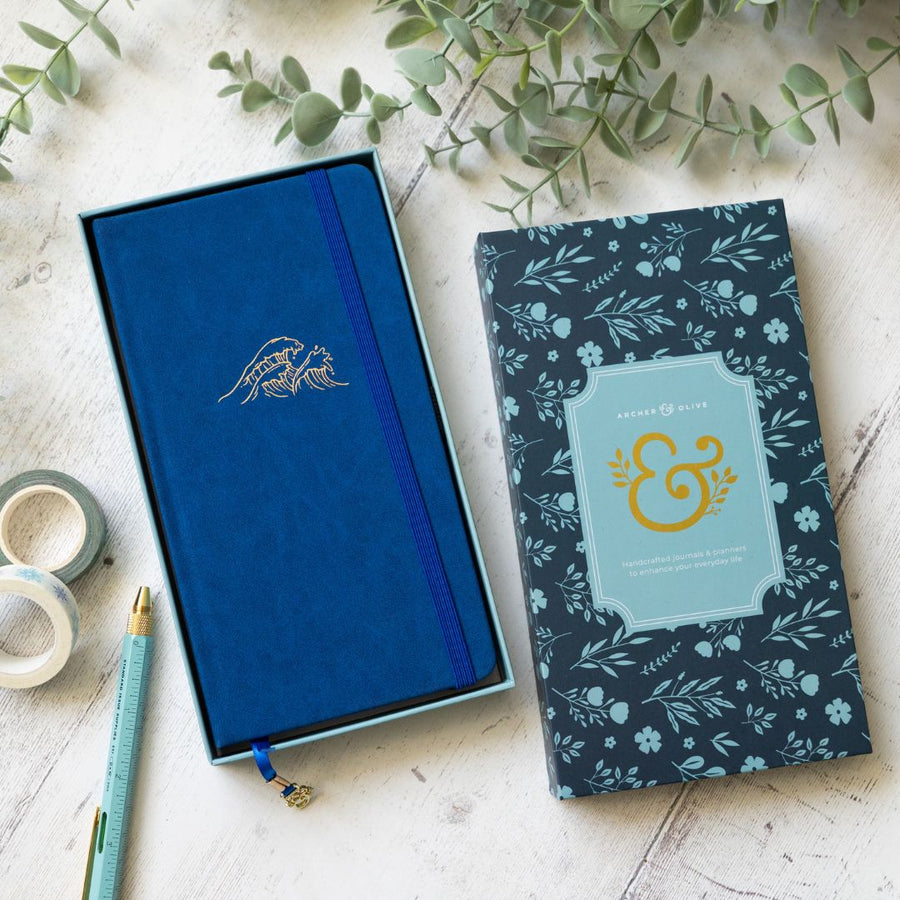 Waves Exclusive TN Dotted Journal - Archer & Olive - Archer & Olive - Under the Rowan Trees