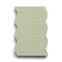 Wavy Daily Notepad - Designworks Collective - Under the Rowan Trees