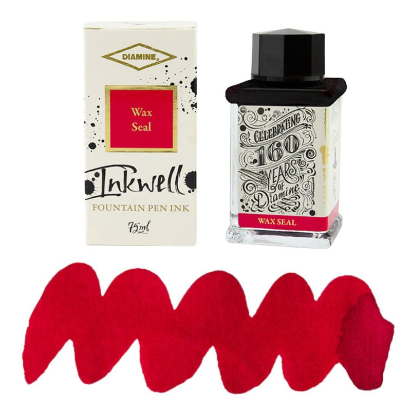 Diamine 160th Anniversary Fountain Pen Ink-Fountain Pen Inks-Diamine-Wax Seal