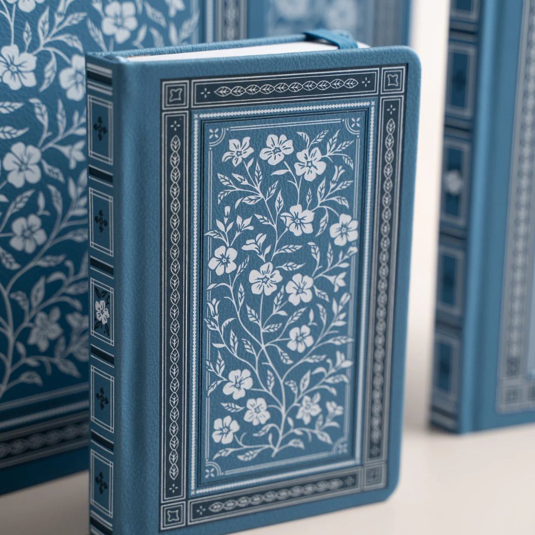 Wild Periwinkle Floral Journal - Archer & Olive - Pocket - Archer & Olive